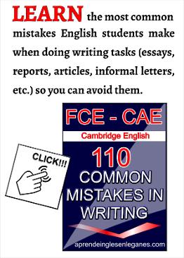 110 common mistakes in English