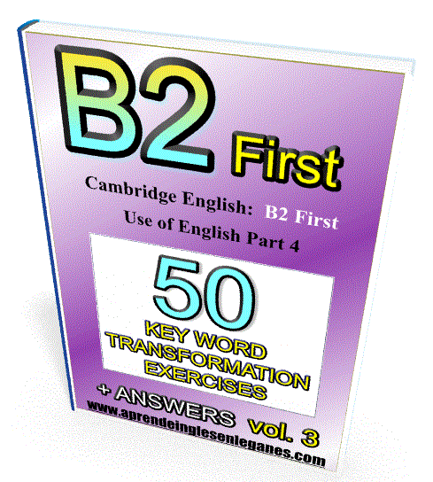 B2 First Key word Transformation ebook