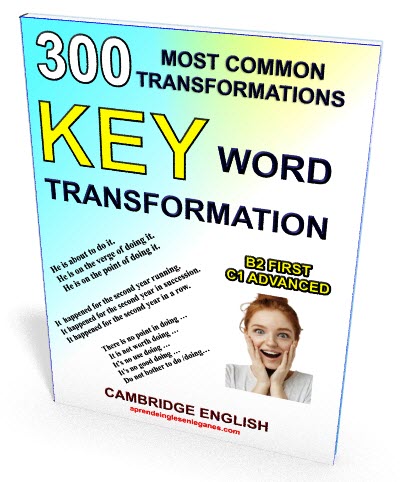 Most common transformations - Key Word Transformation B2 and C1