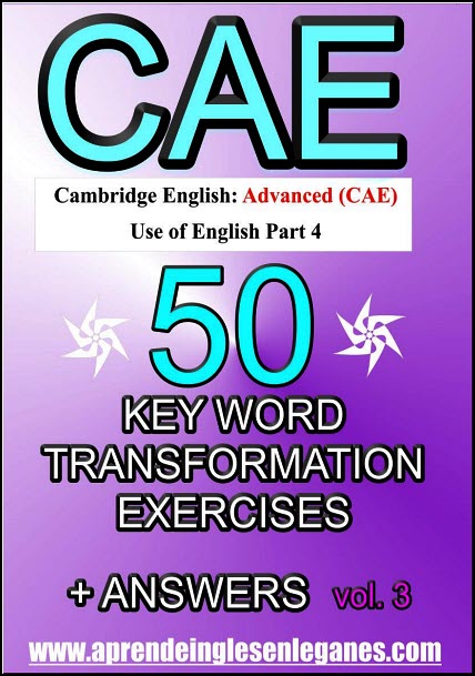 cae key word transformation exercises