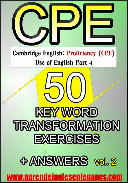 CPE key word transformation exercises