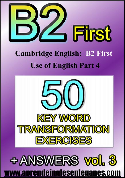 B2 First key word transformation exercises