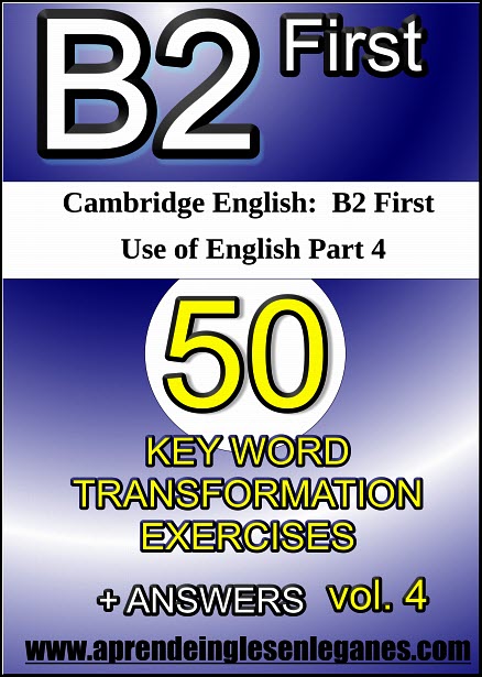 B2 First key word transformation exercises