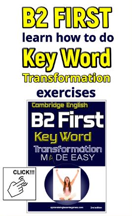 B2 key word transformation