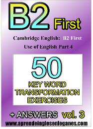 b2 first key word transformation