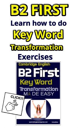 key word transformation fce