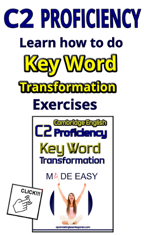 C2 Proficiency sentence transformation