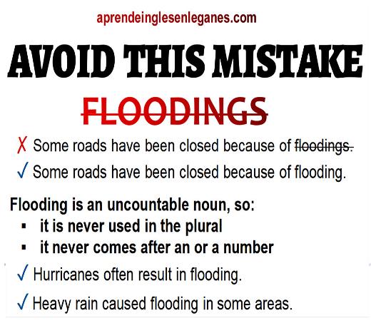 FLOODINGS - AVOID THIS MISTAKE