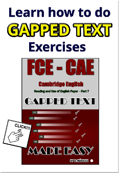 gapped text made easy