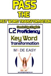 Key word transformation proficiency