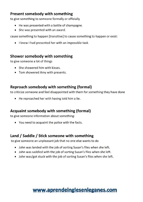 someone with something phrases