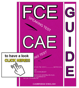 FCE CAE Speaking Test guide