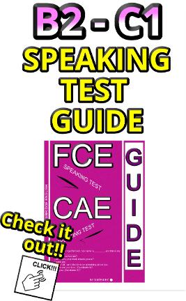 B2 First - C1 Advanced Speaking Test