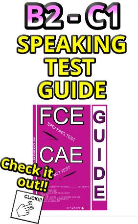 B2 C1 Speaking test guide