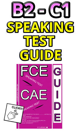 FCE CAE Speaking TEST Guide