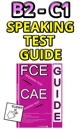 FCE CAE Speaking Test