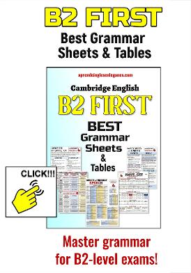 B2 First Grammar