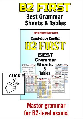 B2 First Grammar