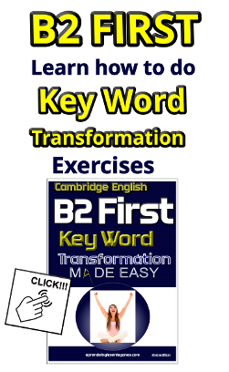 FCE Key Word Transformation