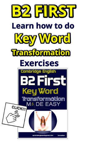 b2 first key word transformation