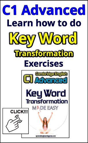 C1 ADVANCED - KEY WORD TRANSFORMATION