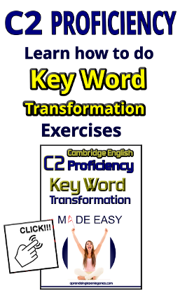 cpe key word transformation exercises