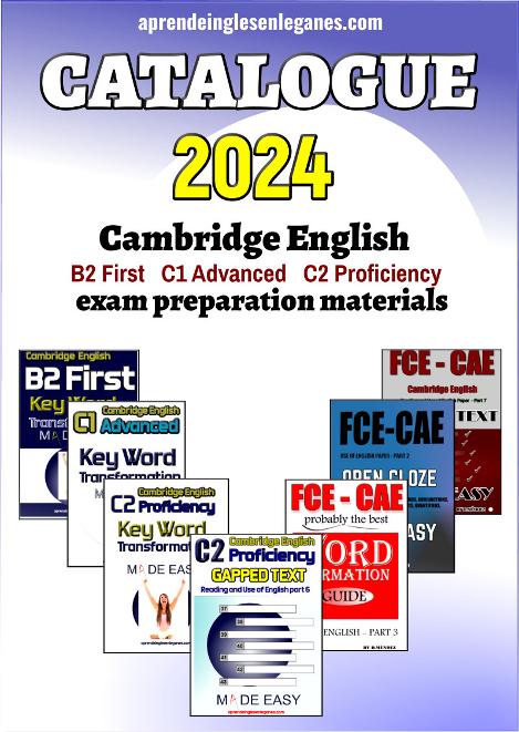 Cambridge English exams preparation material