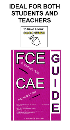 FCE CAE Speaking Test Guide
