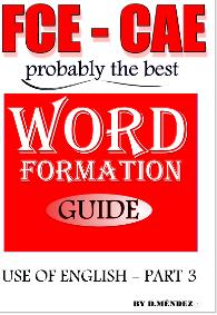 fce cae word formation exercises