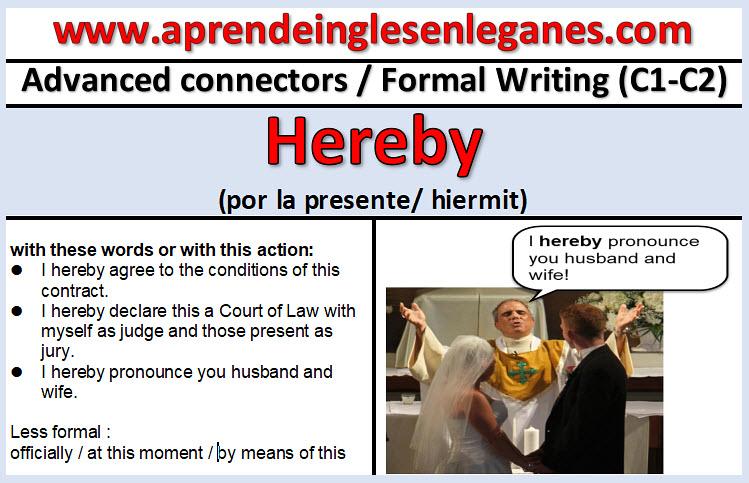 Hereby Thereby Whereby
