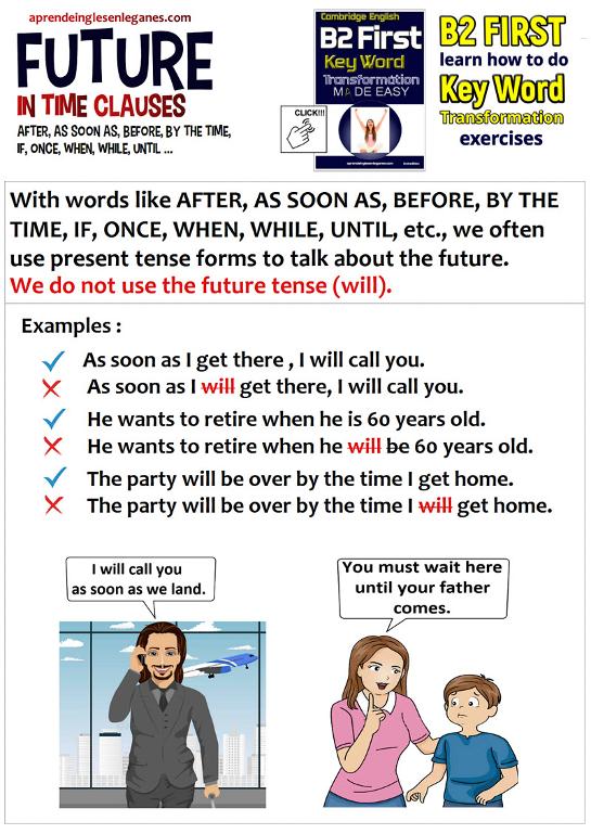 future in time clauses