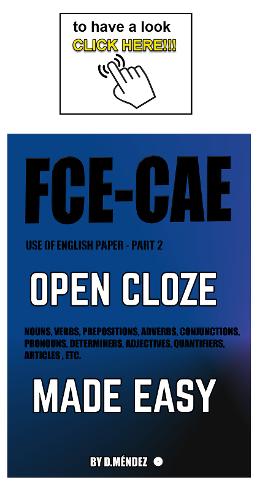 Use of English part 2 : Open cloze